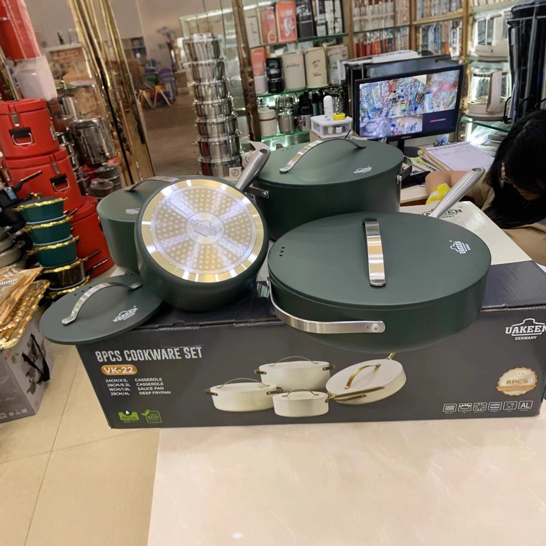 4 piece granite cookware set