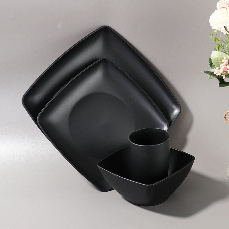 32pcs Square dinner set