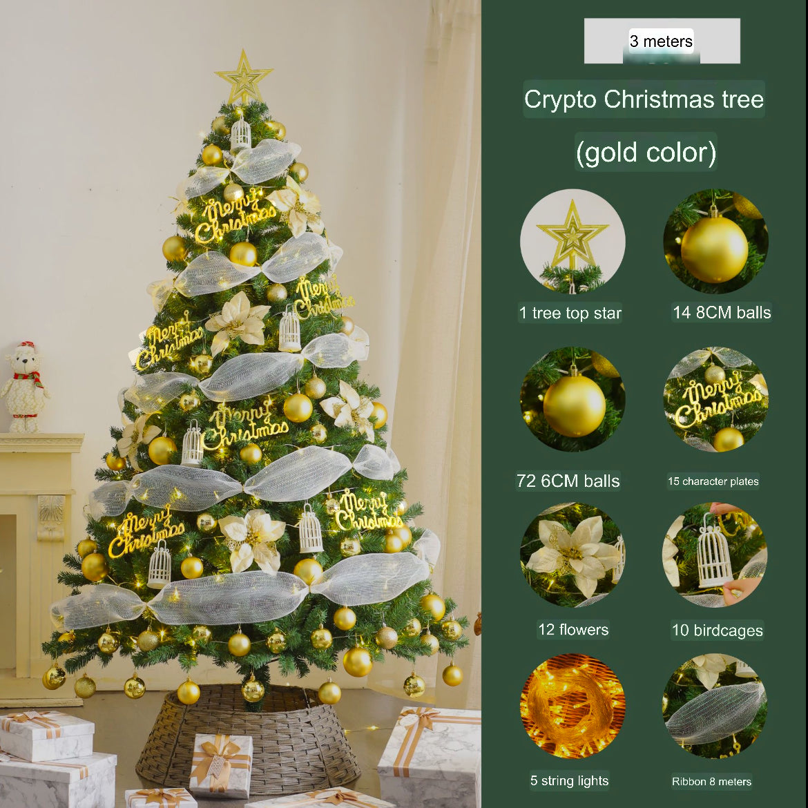 PVC Christmas Tree + Decor