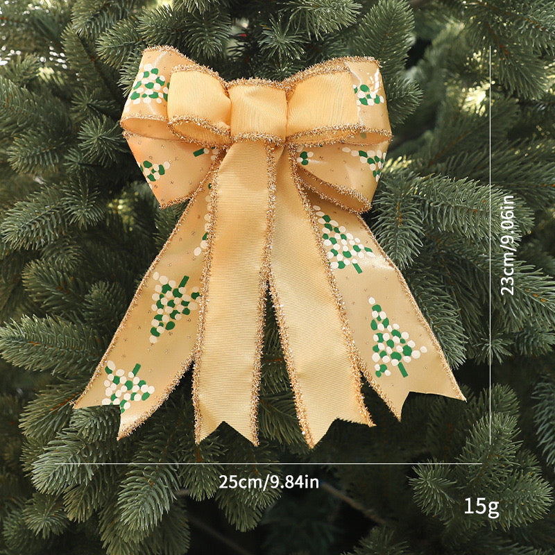 Glitter Christmas Bow