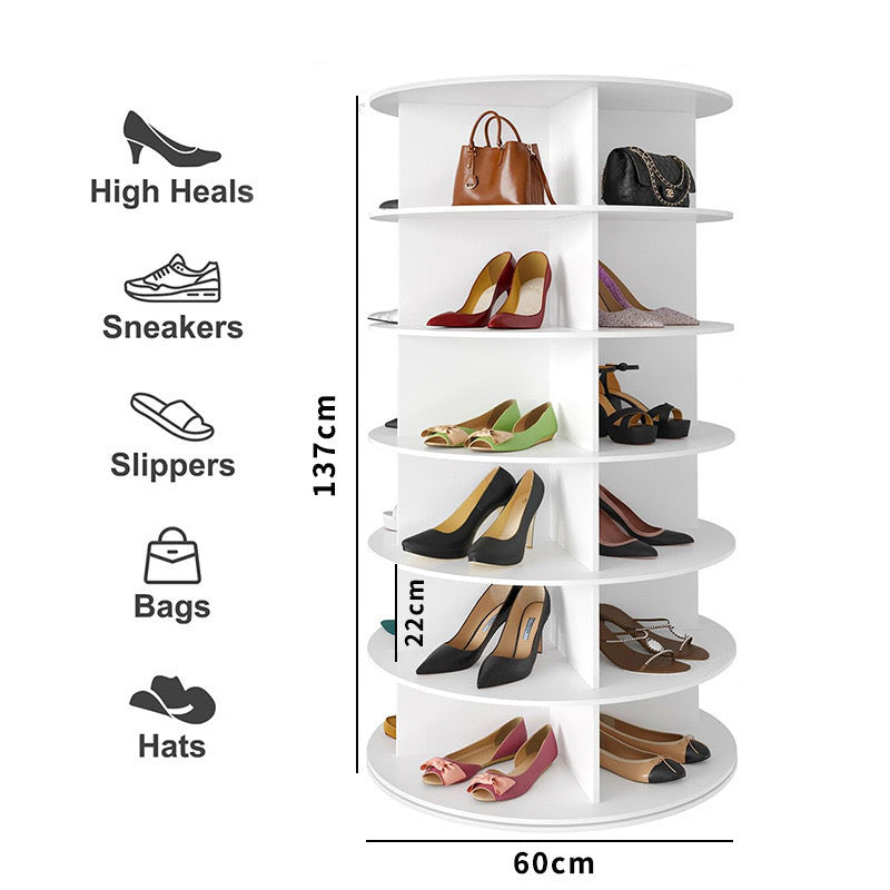 Bag/Shoe/Props rotating stand