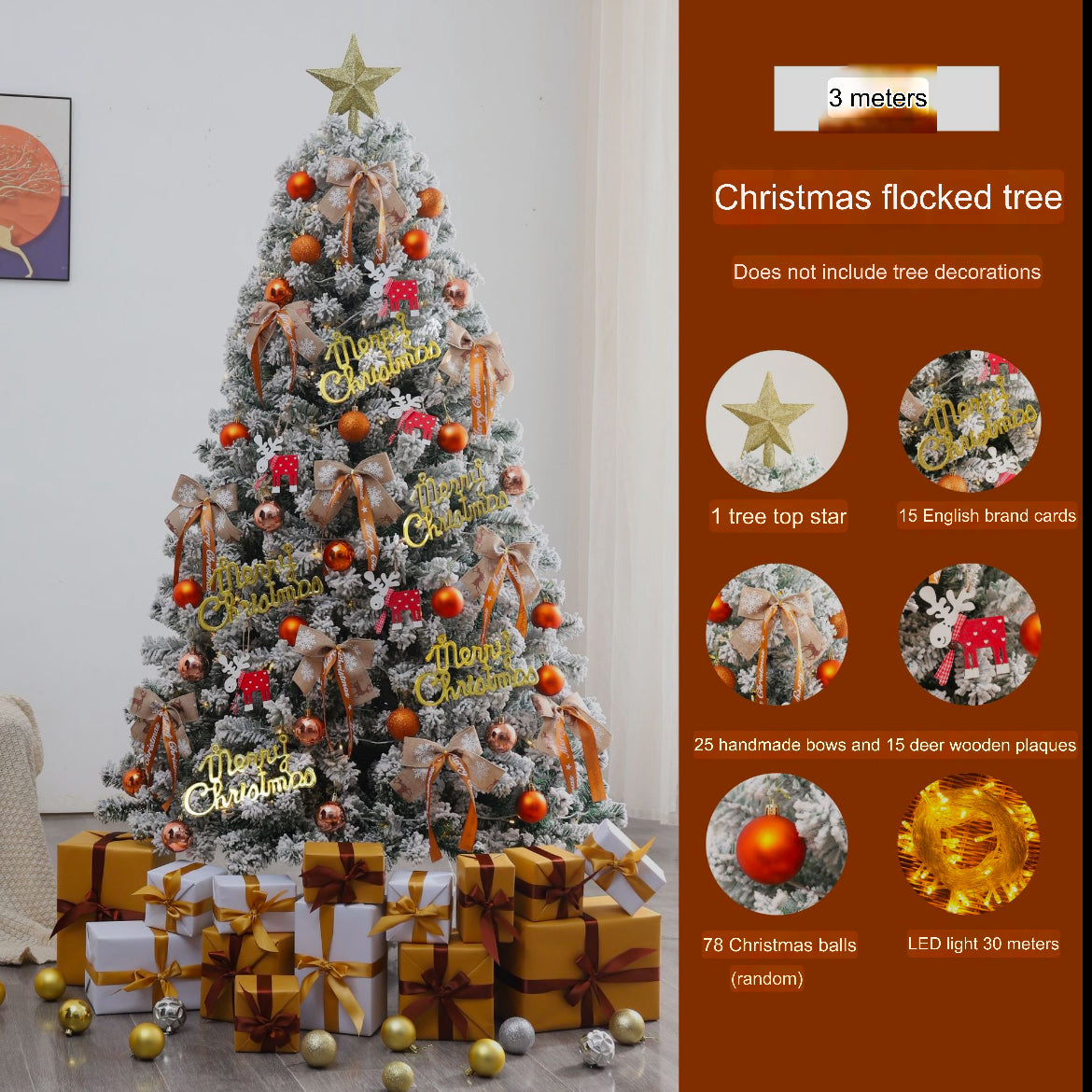 PVC Snowy Christmas Tree + Decor