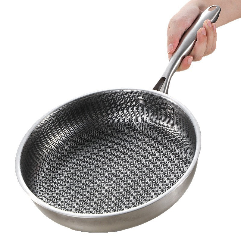 3 piece non-stick honeycomb frying pan - 24,26,28cm