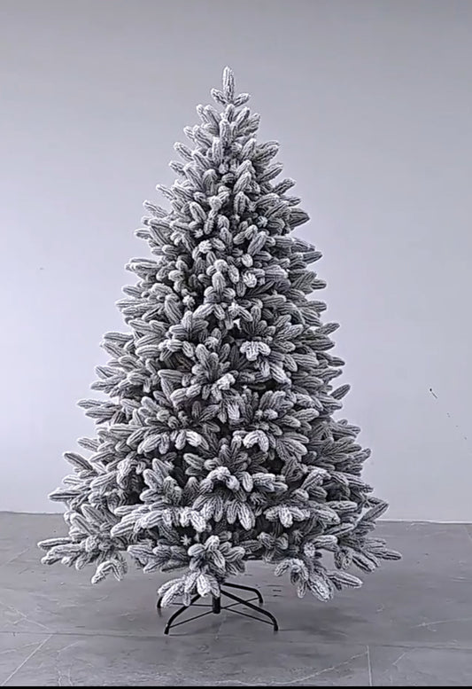 PE + PVC Snowy Christmas Tree
