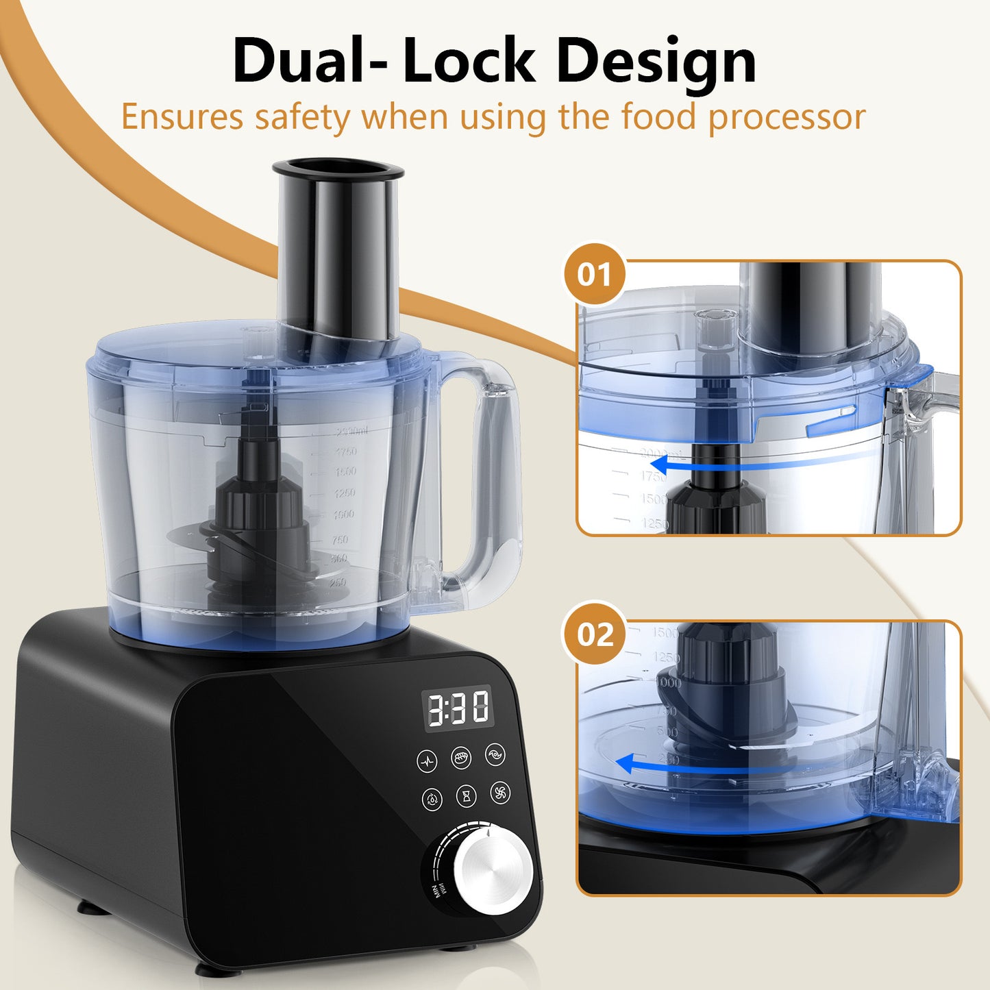 Multifunction food processor