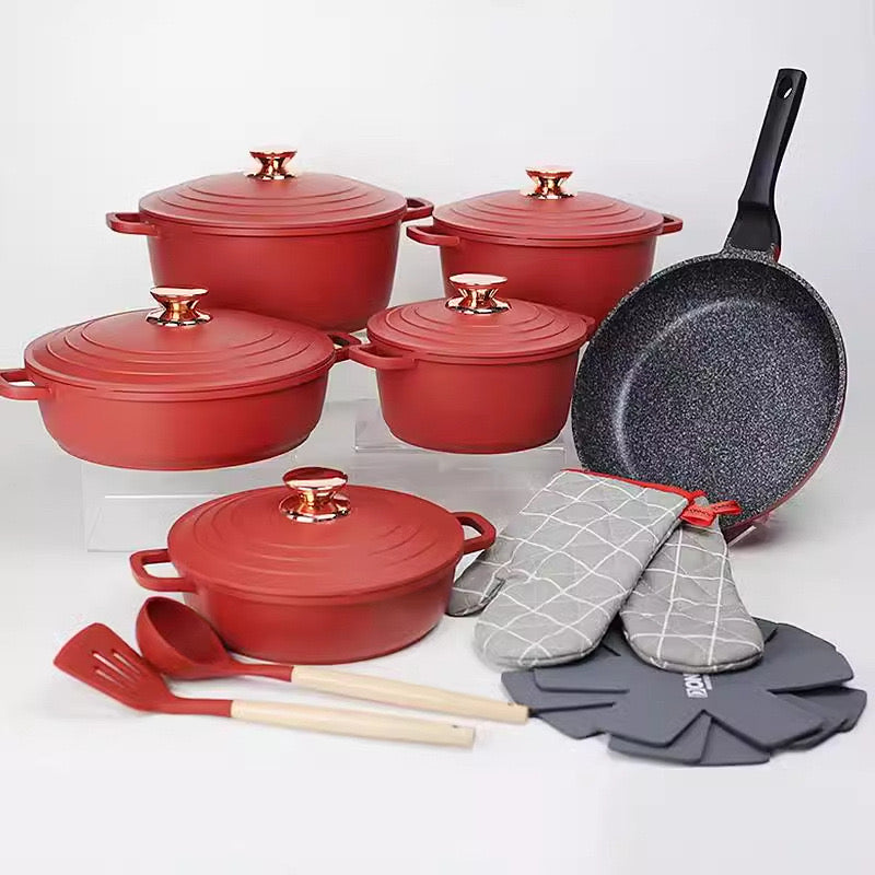 Granite pot set 1