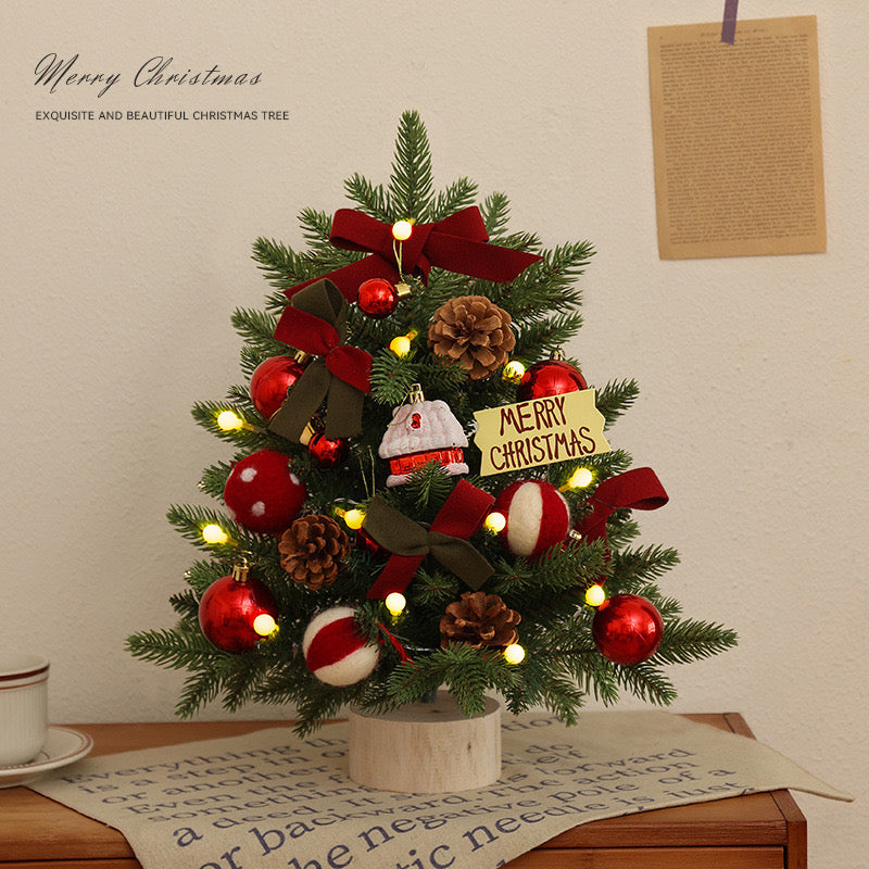 60cm mini Christmas tree and decor 2