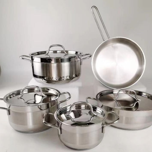 5 piece stainless steel pot 2