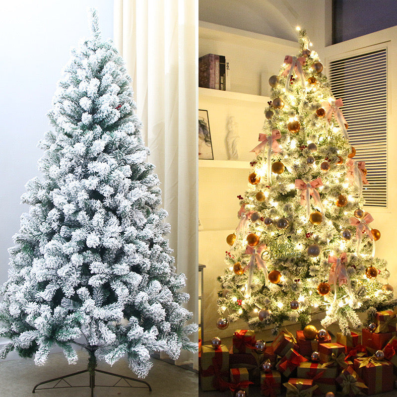 PVC Snowy Christmas Tree