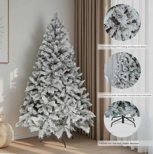 PVC Snowy Christmas Tree