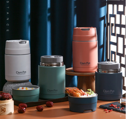 Clam pot 1000ml food flask