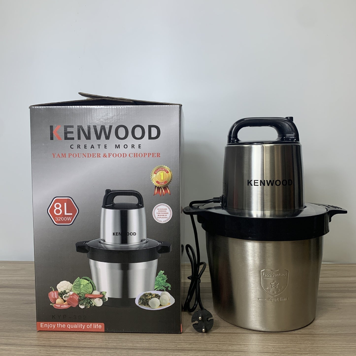 8L food processor