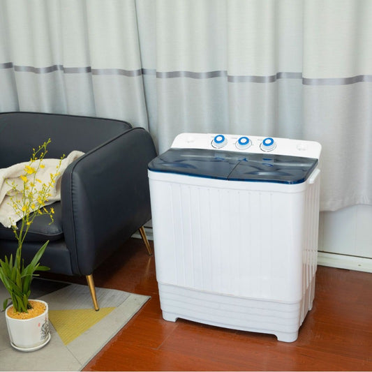 7kg double drum washing machine - can spin