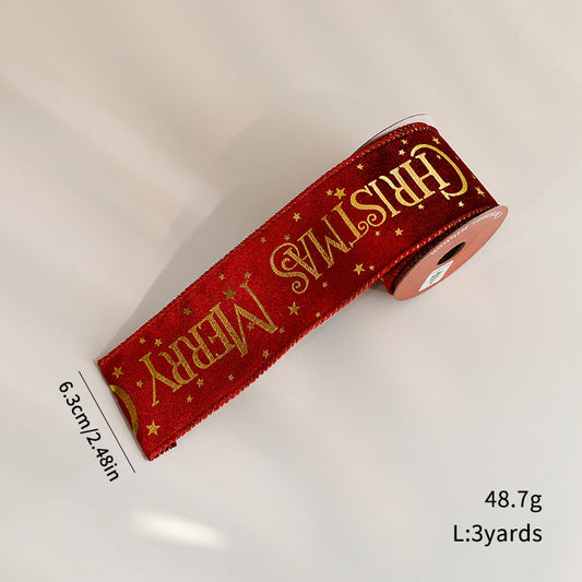 3 yards Christmas Ribbon