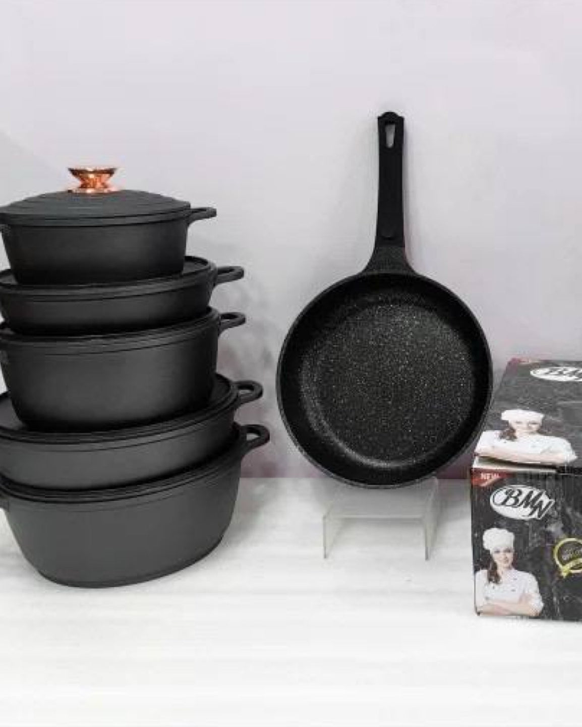 Granite pot set 1