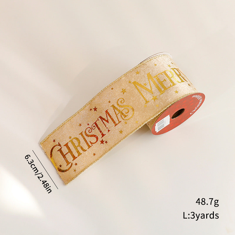 3 yards Christmas Ribbon