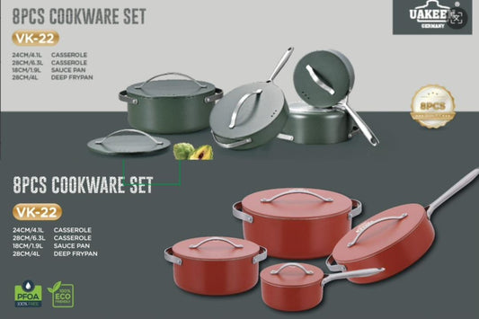 4 piece ceramic cookware set