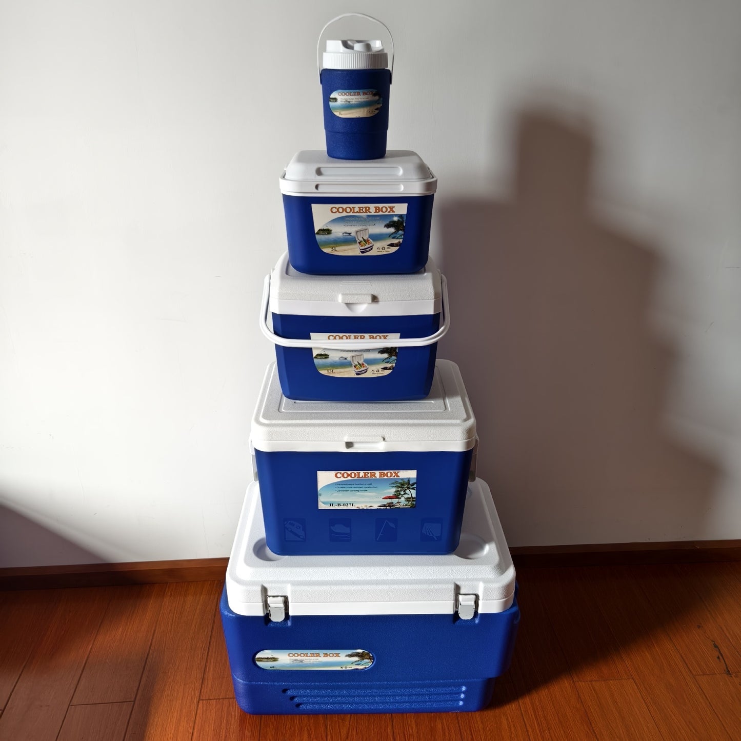 5 in one cooler - 1L, 5L, 13L, 27L, 60L