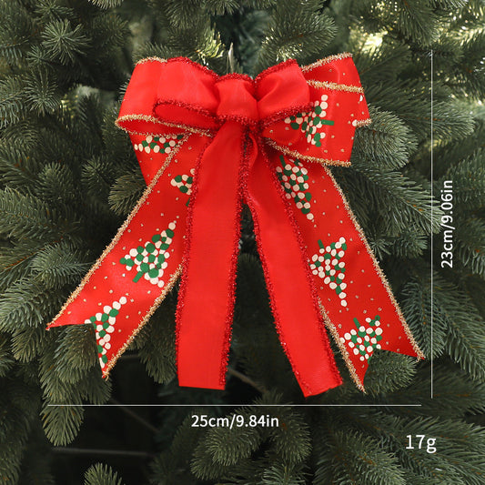 Glitter Christmas Bow