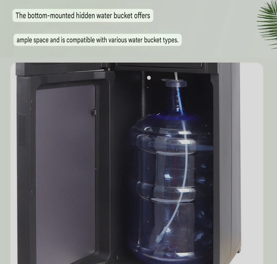 Bottom loading water dispenser