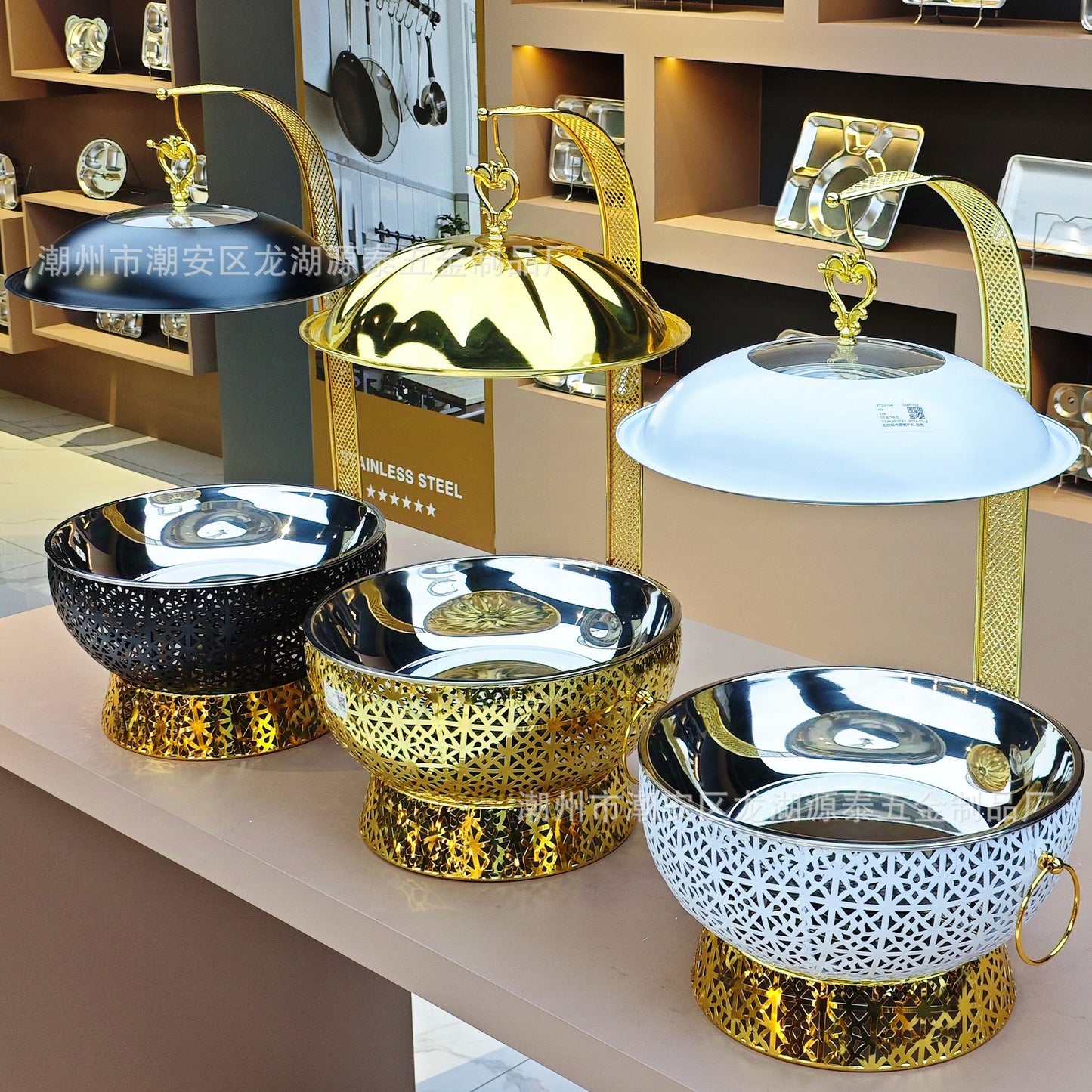 8L Pumpkin Chaffing Dish