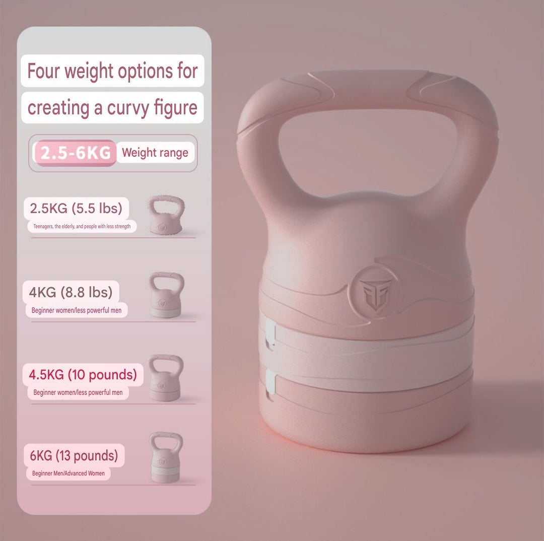 6kg adjustable kettlebell