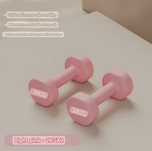 2 Set Pink Dumb bells