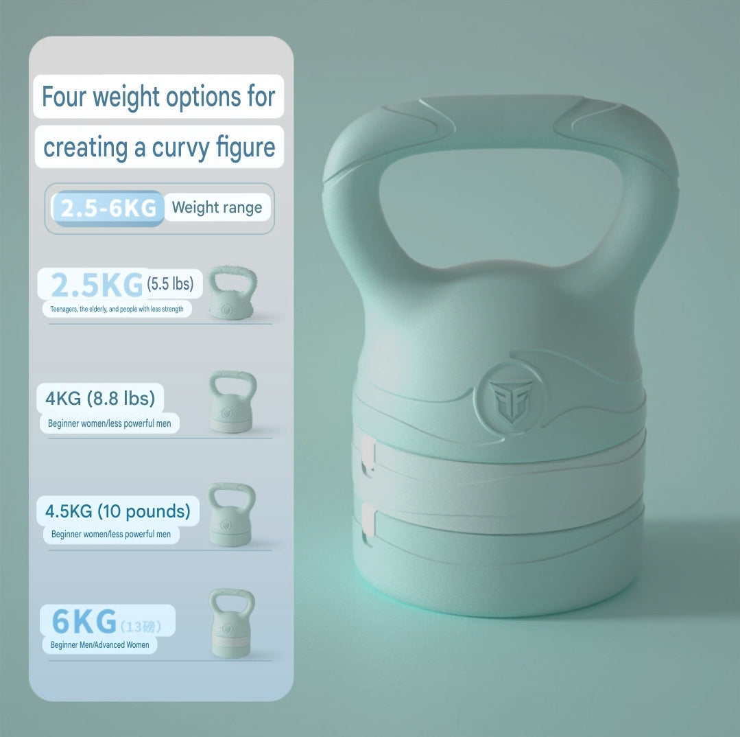 6kg adjustable kettlebell