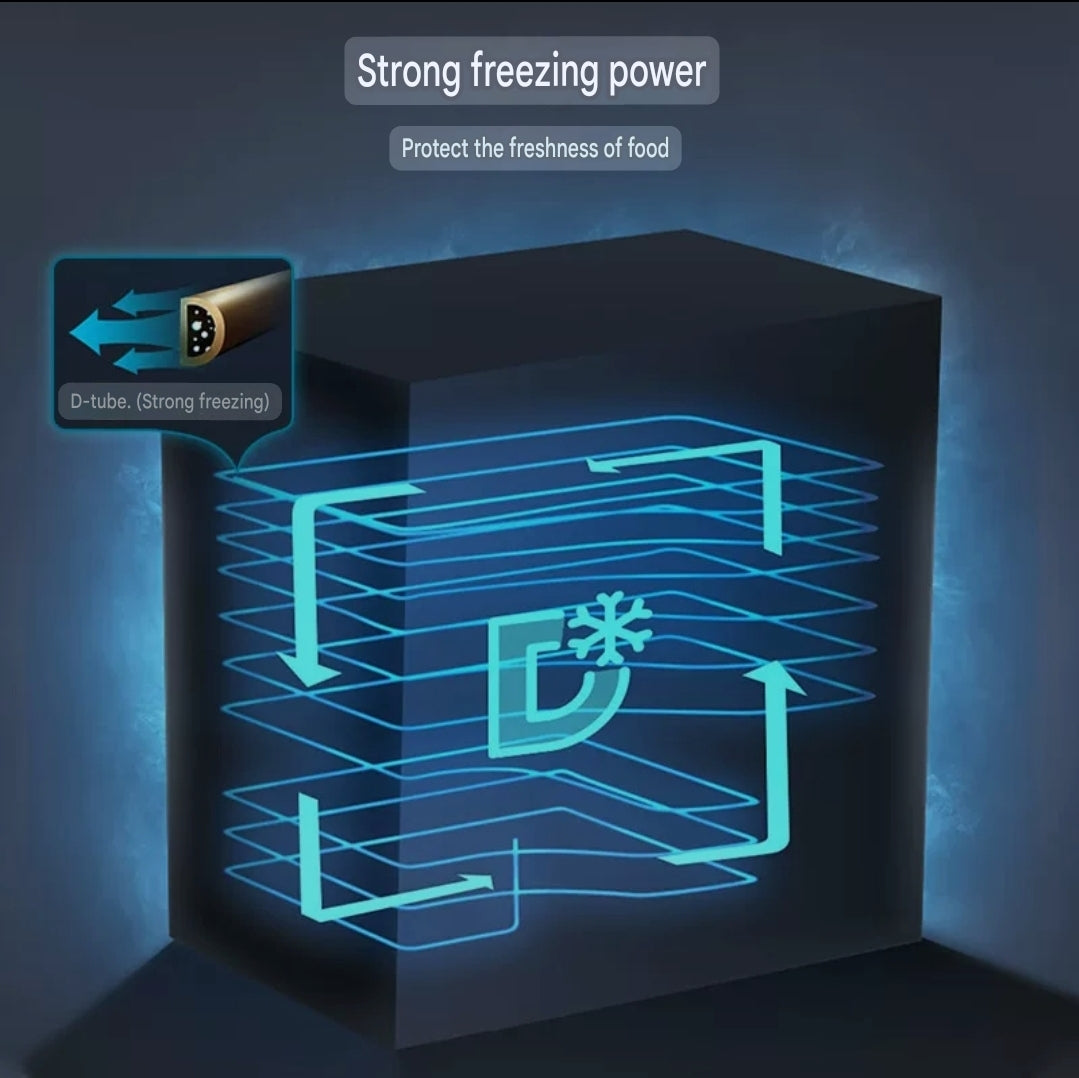 Midea 200L chest freezer